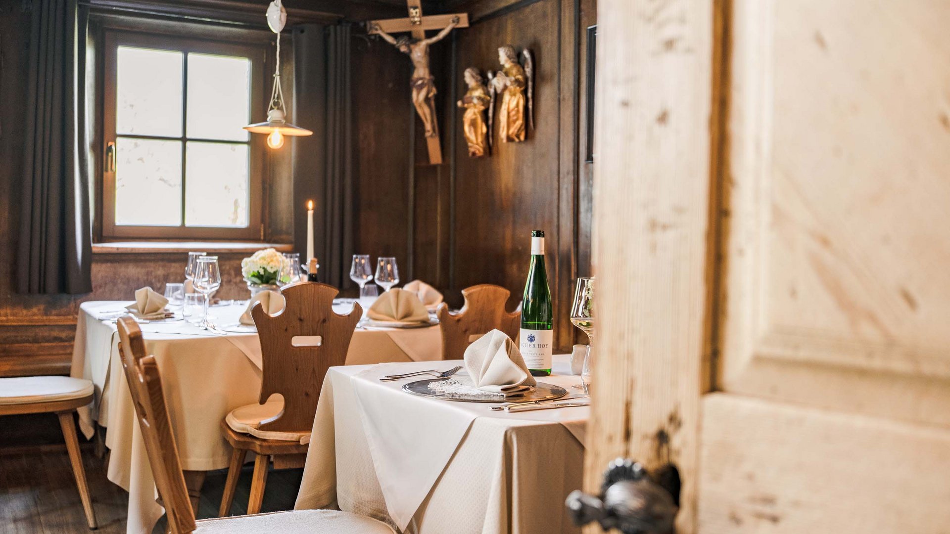 Restaurant bei Brixen: Naturgenuss auf dem Pacherhof