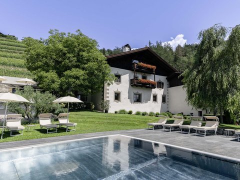 Hotel Pacherhof con tenuta vinicola: immagini e video Hotel Pacherhof con tenuta vinicola: immagini e video