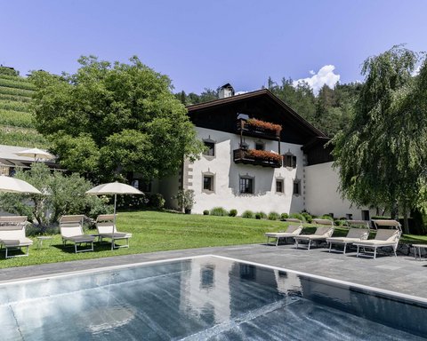 Hotel Pacherhof con tenuta vinicola: immagini e video Hotel Pacherhof con tenuta vinicola: immagini e video