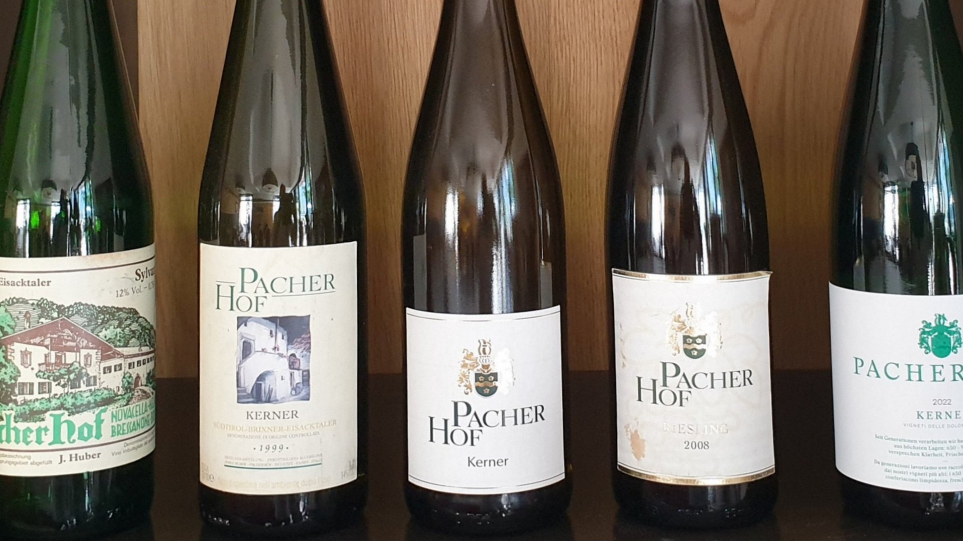 Fine wines from our wine cellar in South Tyrol